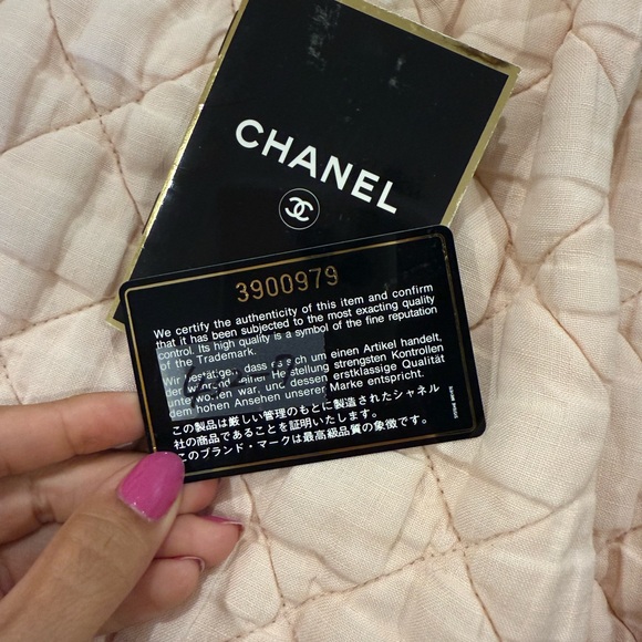 Vintage Chanel Tan triple C backpack main image 8